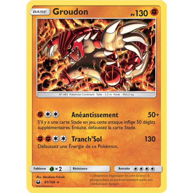 Groudon 81/168