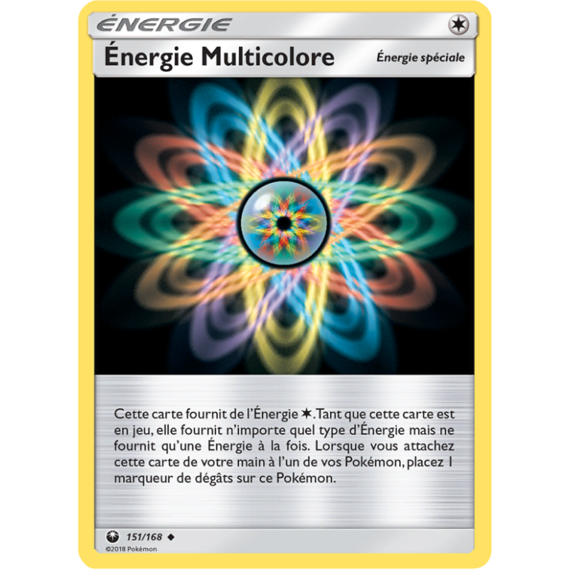 Énergie Multicolore 151/168