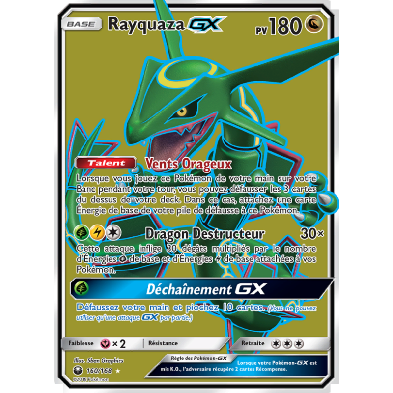 Rayquaza GX 160/168