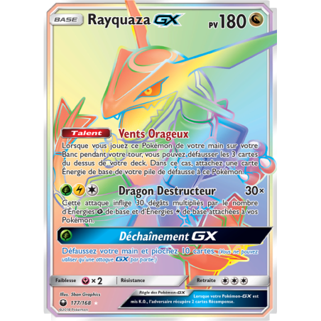 Rayquaza GX 177/168