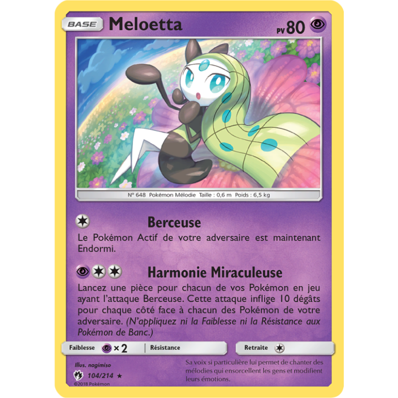 Meloetta 104/214