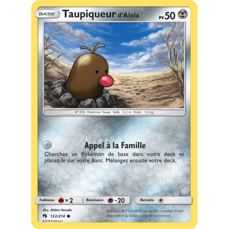 Taupiqueur d’Alola 122/214