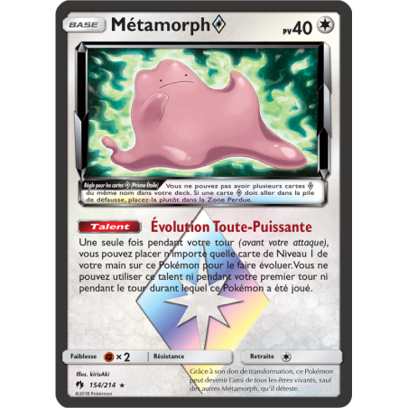 Métamorph ? 154/214