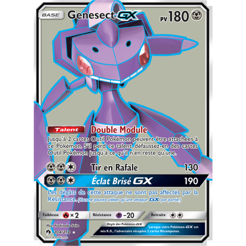 Genesect GX 204/214