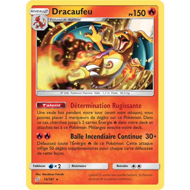 Dracaufeu 14/181