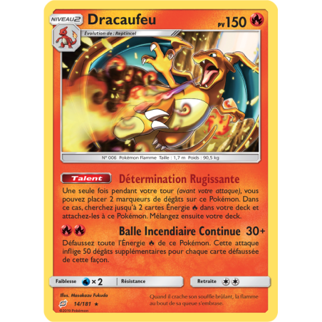 Dracaufeu 14/181