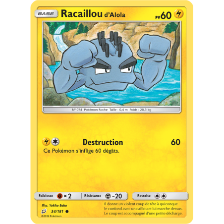 Racaillou d’Alola 34/181