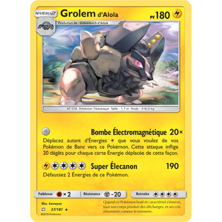 Grolem d’Alola 37/181