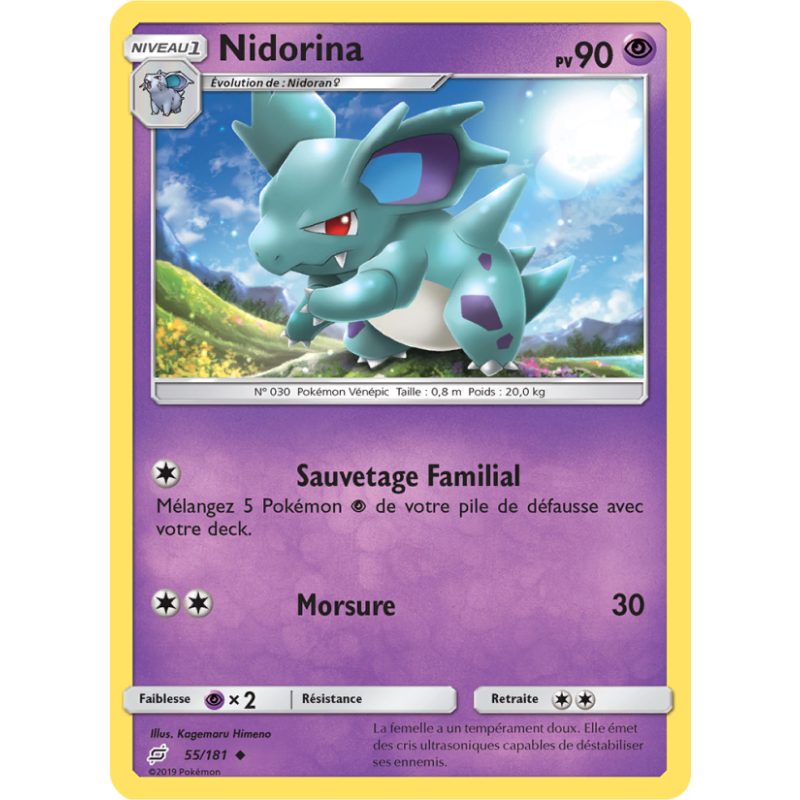 Nidorina 55/181