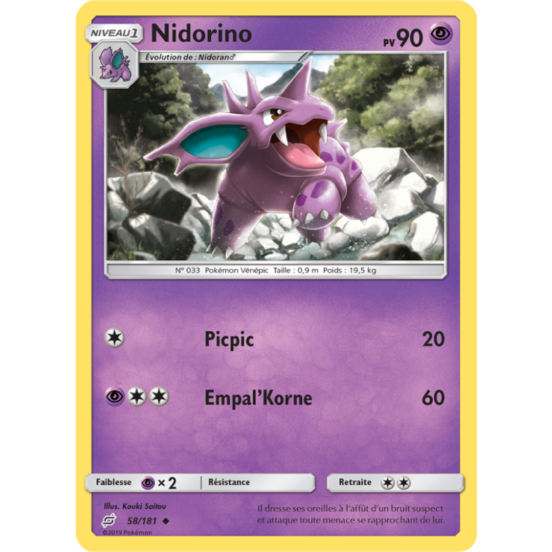 Nidorino 58/181