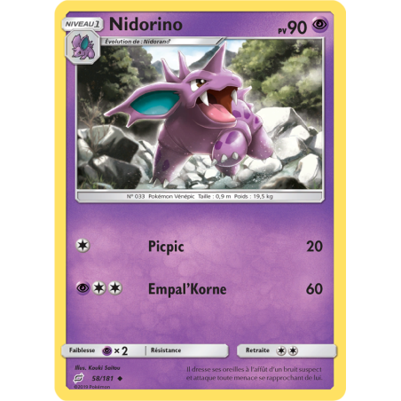 Nidorino 58/181