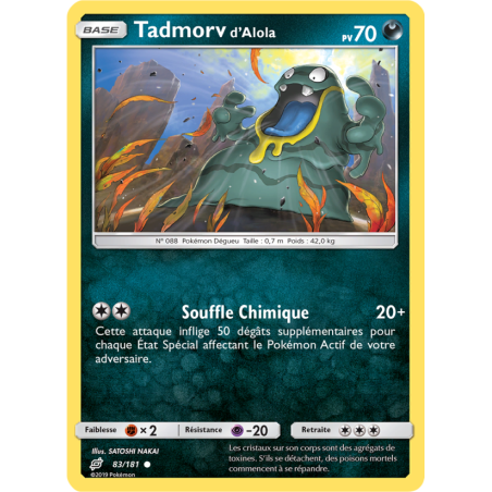 Tadmorv d’Alola 83/181