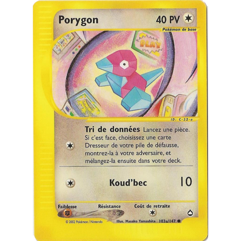 Porygon 103a/147