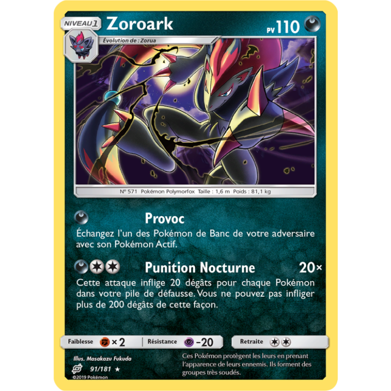 Zoroark 91/181