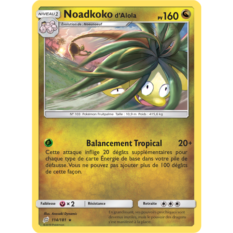 Noadkoko d’Alola 114/181