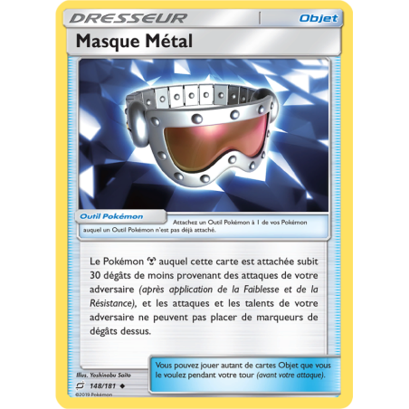 Masque Métal 148/181