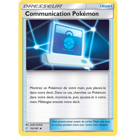 Communication Pokémon 152/181