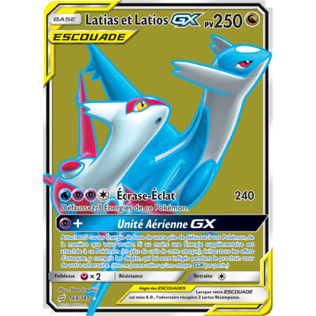 Latias et Latios GX 169/181