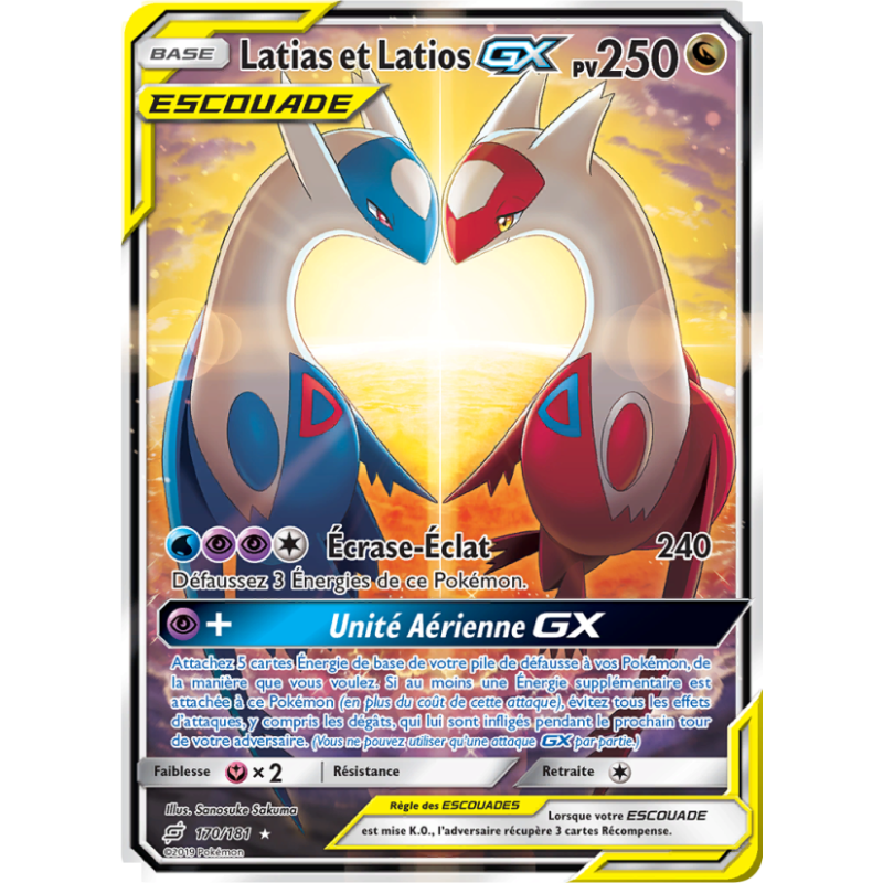 Latias et Latios GX 170/181