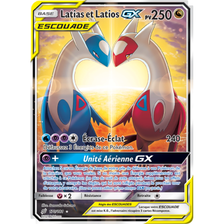 Latias et Latios GX 170/181