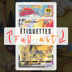 Étiquettes Full Art