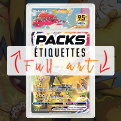 Packs Certification Étiquette Full Art One Piece